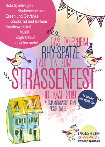 Flyer Strassenfest 2019