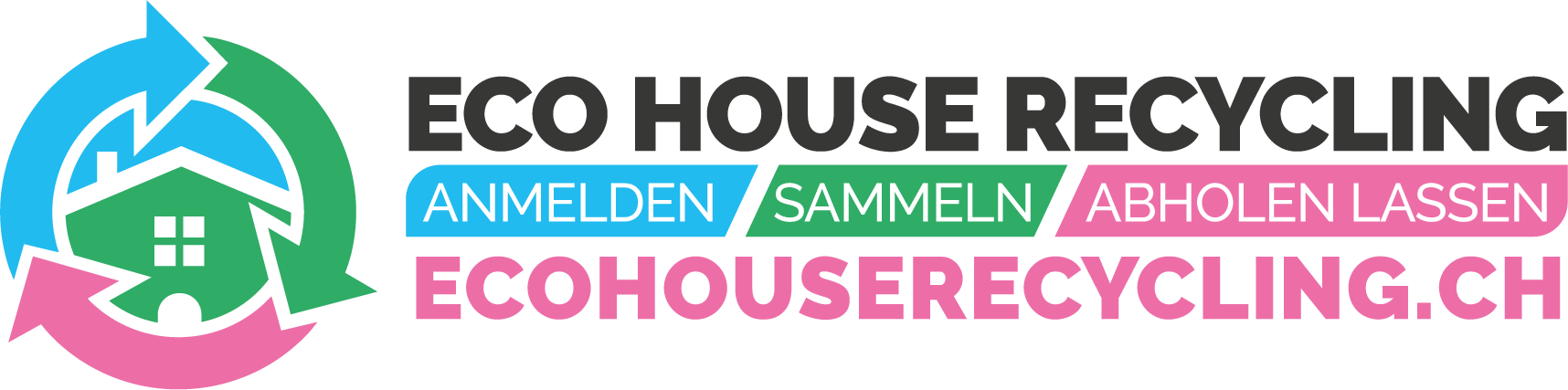 Ecohouse Recycling Logo